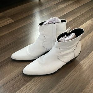 ASOS White Chelsea Boot